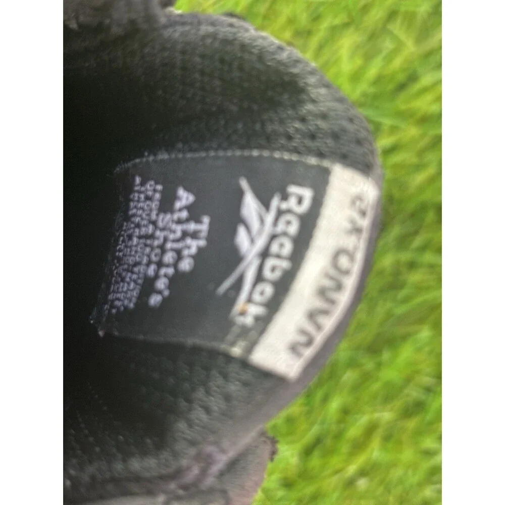 Reebok Nano X2 Black Pure Grey Mens Training Shoes Size 8